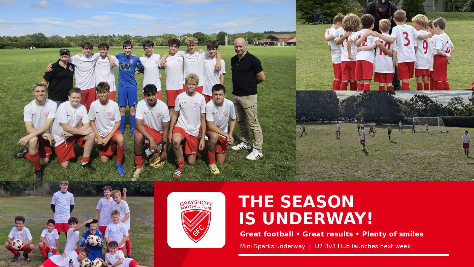 Grayshott FC — And we’re off!